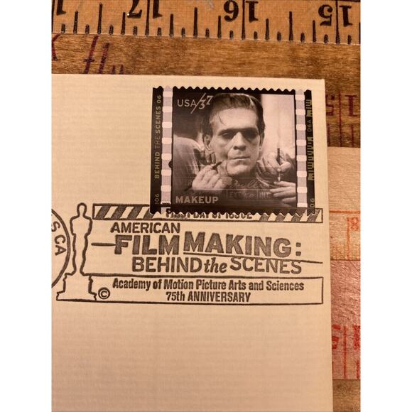 FILMMAKING Cinematography Makeup SPECIAL EFFECTS ET Munsters FIRST ISSUE Stamp - Picture 3 of 11